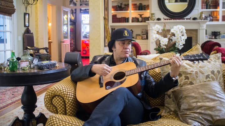 Gene Simmons photographed at his home, Beverly Hills, CA October 16 2019