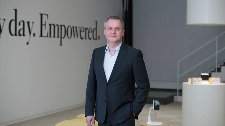 Tecan-CEO Achim von Leoprechting