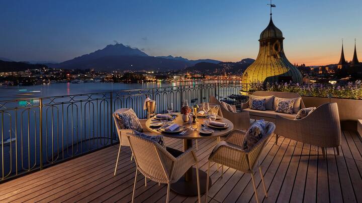 Platz 11 (neu): Mandarin Oriental Palace, Luzern