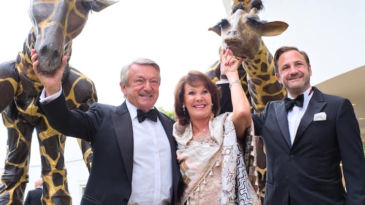 Ernst Tanner, VRP & CEO, Lindt & Sprüngli; Renate Tanner; Derek Tanner