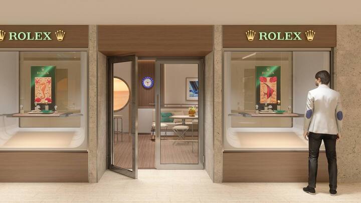 Rolex-Boutique auf Explora I