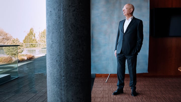 Klaus Schwab, Gründer des World Economic Forum (WEF).