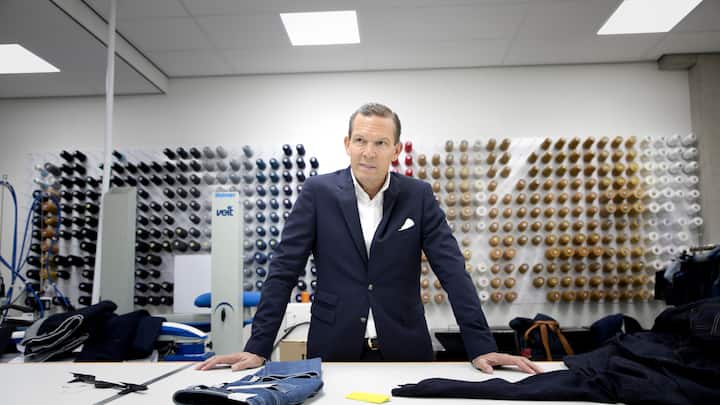 Daniel Grieder, CEO Tommy Hilfiger, Portrait, Einzelportrait, Europa, Niederlande, Amsterdam, 26.09.2018 || hier im Science Lab von Tommy Hilfiger