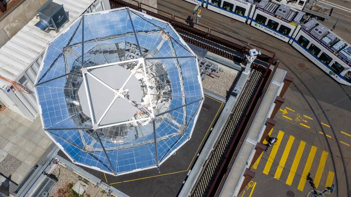 ETH Gas to Liquid Versuchsreaktor am Dienstag, 6.5.2019 in Zuerich. (ETH/Alessandro Della Bella)