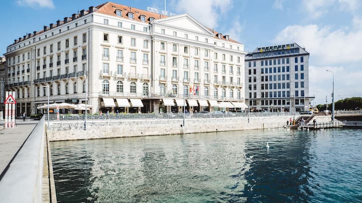 Swiss Deluxe Hotel Tour: Four Seasons Hotel Des Bergues Geneva, Abendessen im Izumi und Il Lago - Genf - 2. September 2019 - Copyright Olivia Pulver