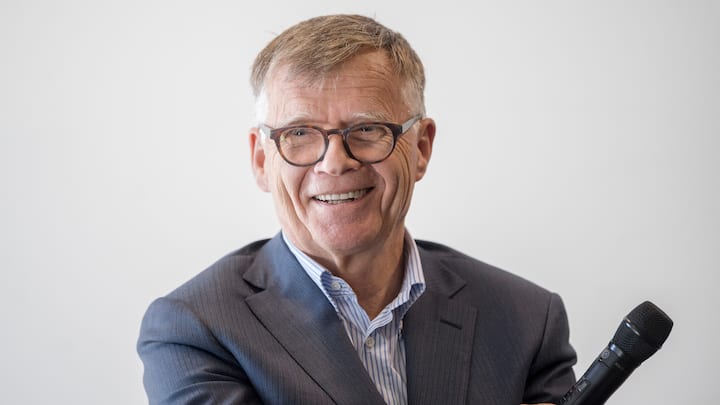 Der Verleger der AZ Medien AG, Peter Wanner anlaesslich des Swiss Media Forum vom Donnerstag, 27. September 2018 im KKL in Luzern. (KEYSTONE/Urs Flueeler)
