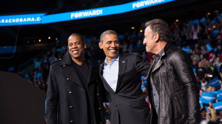 Jay-Z und Barack Obama