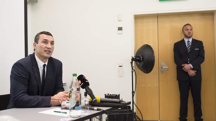 Wladimir Klitschko in St.Gallen