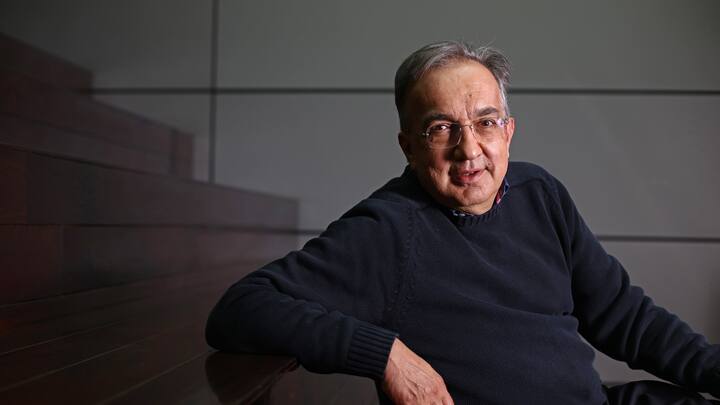 Sergio Marchionne, chief executive officer of Fiat Chrysler Automobiles NV, poses for a photograph in London, U.K., on Friday, May 27, 2016. Marchionne received a special cash payment of $35 million last year as compensation for the Fiat-Chrysler merger, he is also entitled to a $12 million payout when he retires. Photographer: Chris Ratcliffe/Bloomberg via Getty Images