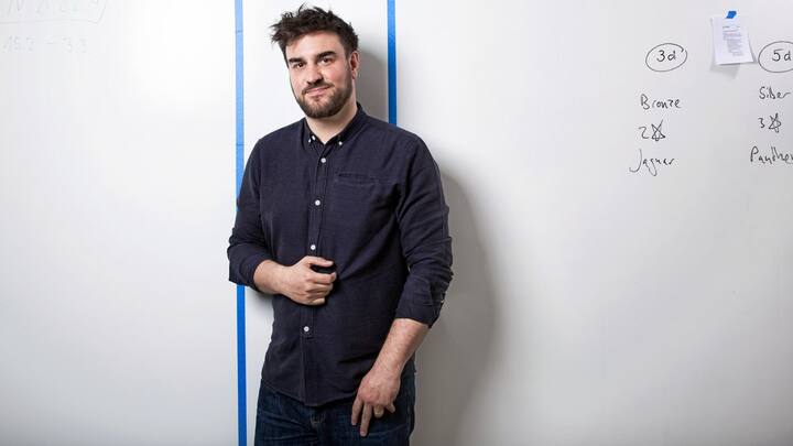 BERN 27.3.2017 - Hannes Gassert, Web-Unternehmer, Autor und Community Organisator, MitgrÃ¼nder und Verwaltungsrat von Liip . Schweiz  Â© Marco Zanoni / Lunax