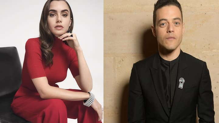 Cartier-Ambassadoren Lily Collins und Rami Malek