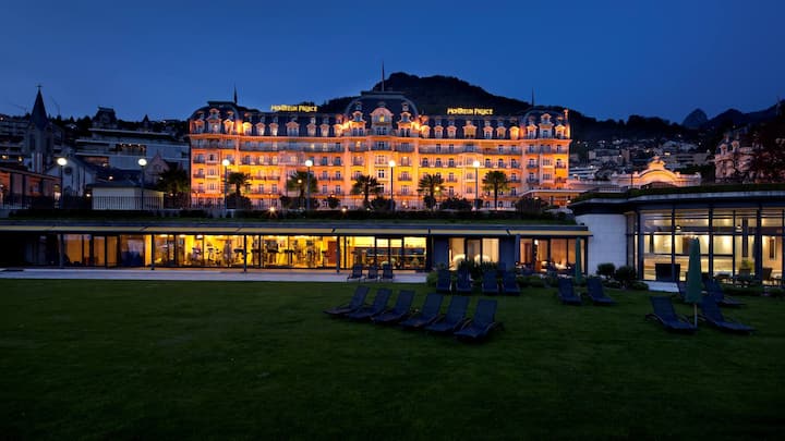 Platz 6 (Vorjahr: 4): Fairmont Le Montreux Palace, Montreux
