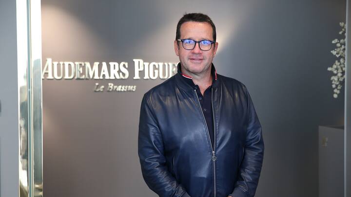 MUNICH, GERMANY - SEPTEMBER 18: Francois-Henry Bennahmias, CEO Audemars Piguet, AP, during the Audemars Piguet house opening lunch on September 18, 2018 in Munich, Germany. (Photo by Gisela Schober/Getty Images for Audemars Piguet)