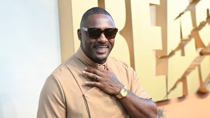 LONDON, ENGLAND - AUGUST 24: Idris Elba attends the UK Special Screening of "Beast" at Hackney Picturehouse on August 24, 2022 in London, England. (Photo by Kate Green/Getty Images for Universal)