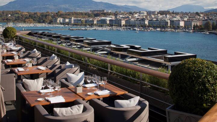 Platz 12 (Vorjahr: 10): Four Seasons Hotel des Bergues, Genf