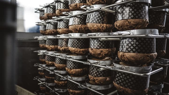 Fast schon fertige Panettone