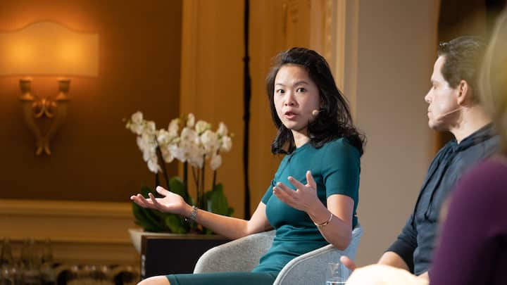 Christine Moy an der CfC in St. Moritz