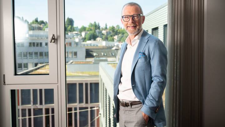 St. Gallen SG - Interview mit Heinz Huber, CEO Raiffeisen Bank