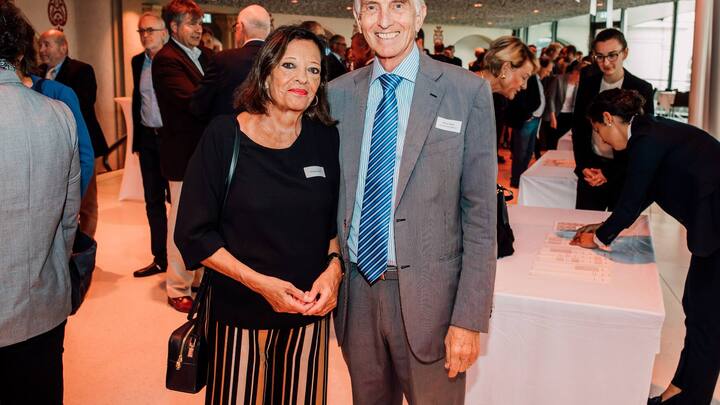 Marco Solari (Locarno Film Festival) und Gattin Michela