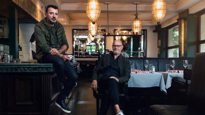 Daniel Kehl (l.) und Marc Saxer