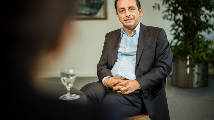 Roman Mazzotta, Länderpräsident Schweiz von Syngenta. (KEYSTONE/Stefan Bohrer)