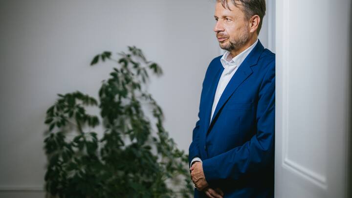 Foto: Thomas Meier. Bern, 16.04.21. Interview SRG-Direktor Gilles Marchand zu denBelstigungsvorwrfen beim RTS.