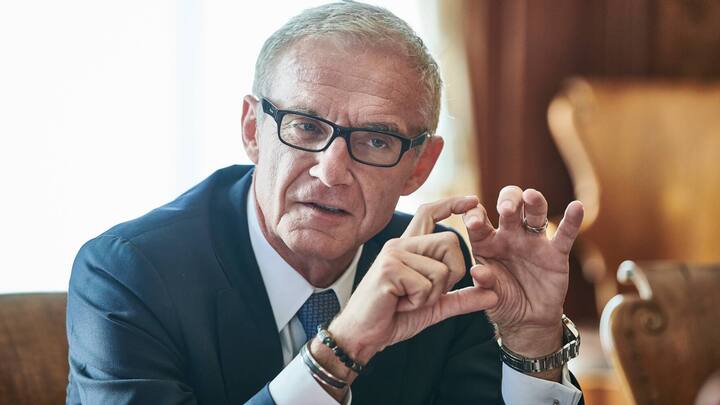 Urs Rohner, Verwaltungsratspraesident der Bank Credit Suisse, aufgenommen am 1. Oktober 2019 in Zuerich. (KEYSTONE/RenÃ© Ruis)