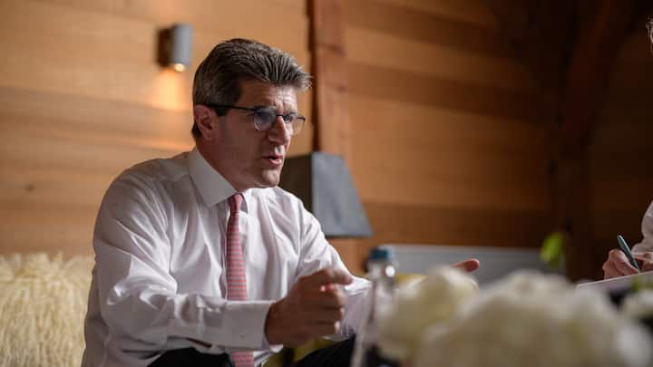 Reportage sur la banque Lombard Odier Darier Hentsch (LODH). GenÃ¨ve et Troinex, 2 juillet 2019. Patrick Odier