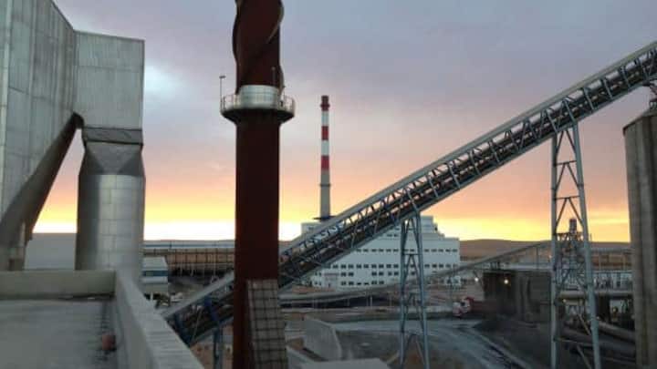 Anlage von LafargeHolcim in Syrien