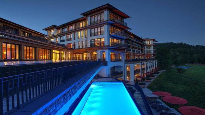 Das Schloss Elmau ist das beste Spa-Hotel