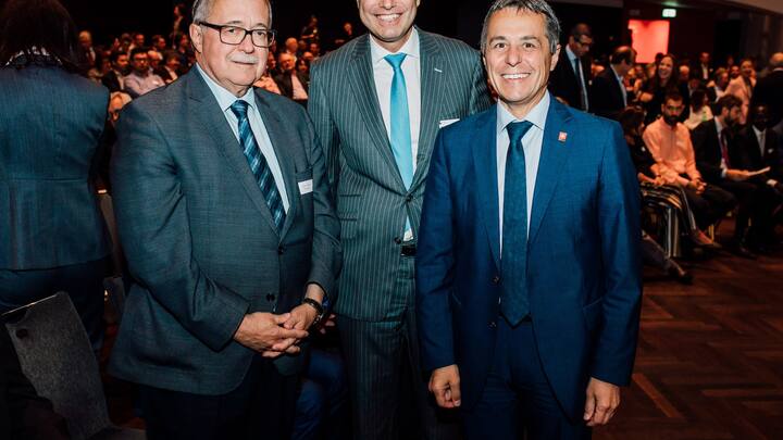 Samuel Schmid (alt Bundesrat), Beat BrechtbÃ¼hl (Kellerhals-Carrard) und Ignazio Cassis (Bundesrat)