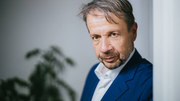 Foto: Thomas Meier. Bern, 16.04.21. Interview SRG-Direktor Gilles Marchand zu denBelstigungsvorwrfen beim RTS.