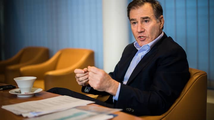 Foto: Stefan Bohrer, Baar, 20.11.2020: Ivan Glasenberg, CEO Glencore. (KEYSTONE/Stefan Bohrer)