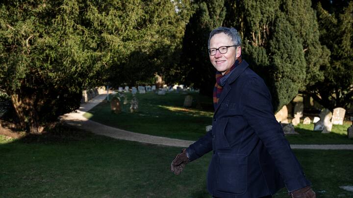 Oliver Zimmer, Swisse Professor of Modern European History, University College Oxford, photographed in Arsington, Oxfordshire, UK