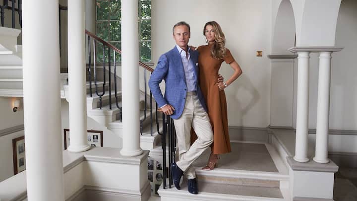 Ernesto Bertarelli mit Gattin Kirsty.