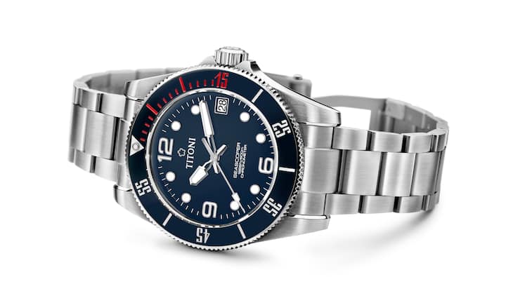 Nahaufnahme des Modells Seascoper 600 von Titoni