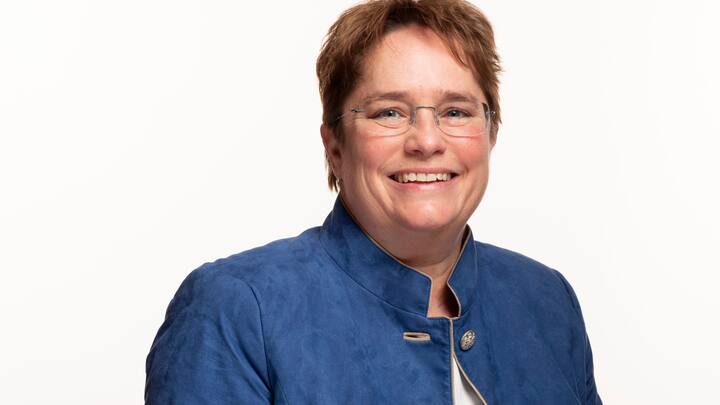 Magdalena Martullo-Blocher, Nationalraetin SVP-GR, portraitiert am 10. Dezember 2019 in Bern. (KEYSTONE/Alessandro della Valle)