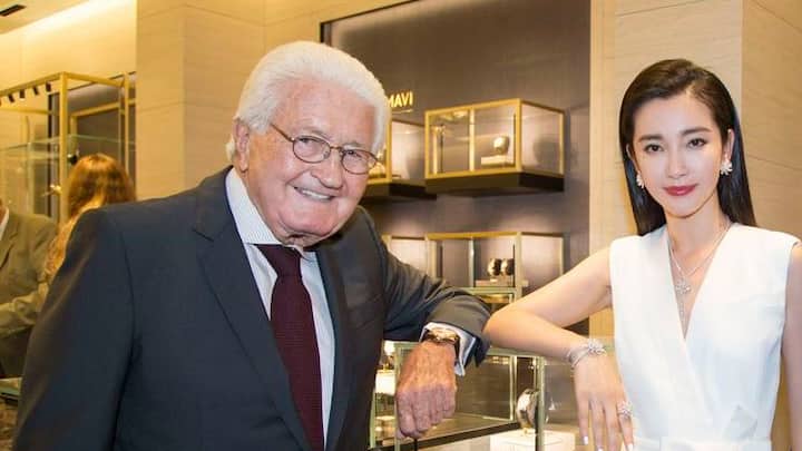 Jörg G. Bucherer hier mit Li Bingbing, Botschafterin von Carl F. Bucherer.