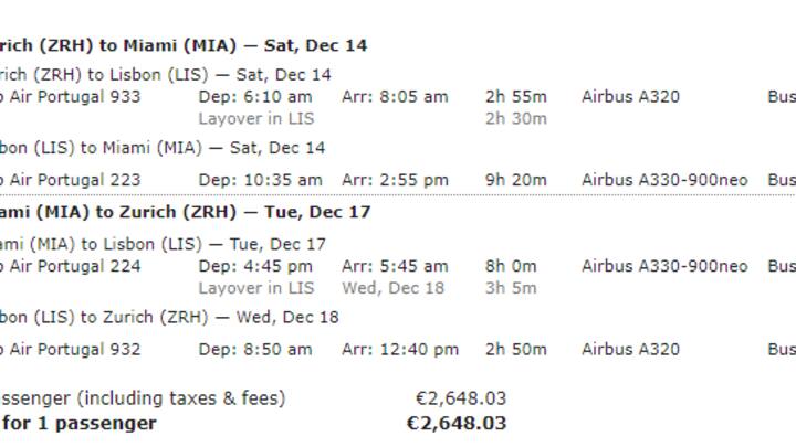 Flugticket