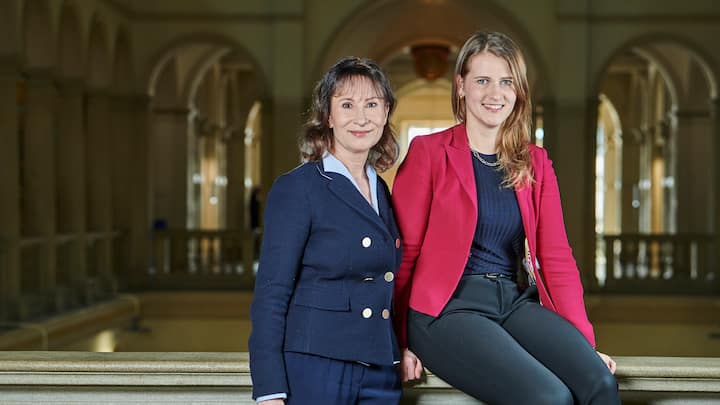 Tochter und Mutter: Elizabeth Hubis und Suzanne Thoma
