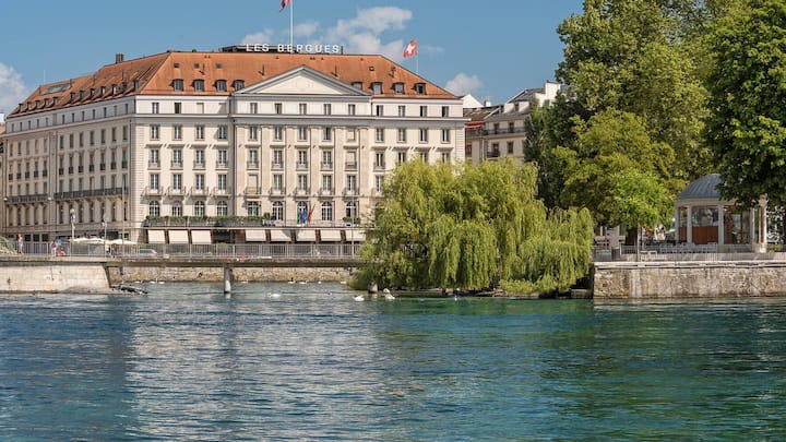 Platz 7 (Vorjahr: 12): Four Seasons Hotel des Bergues, Genf