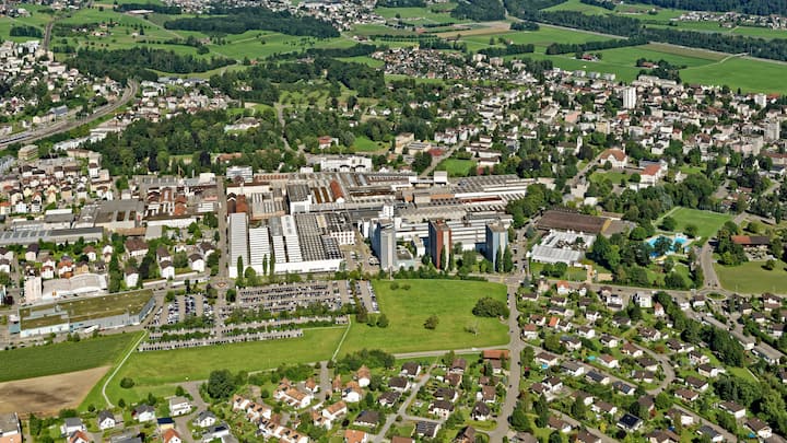 Uzwil im Kanton Sankt Gallen