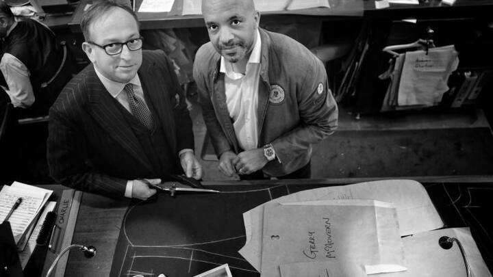 Szenenwechsel in die Londoner Savile Row