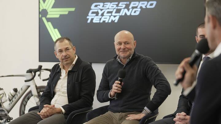 Zurich, January 10th 2023_Unveil of the UCI ProTeam Q36.5 Pro Cycling Teams' New Team Kit_Â© Valeriano Di Domenico
