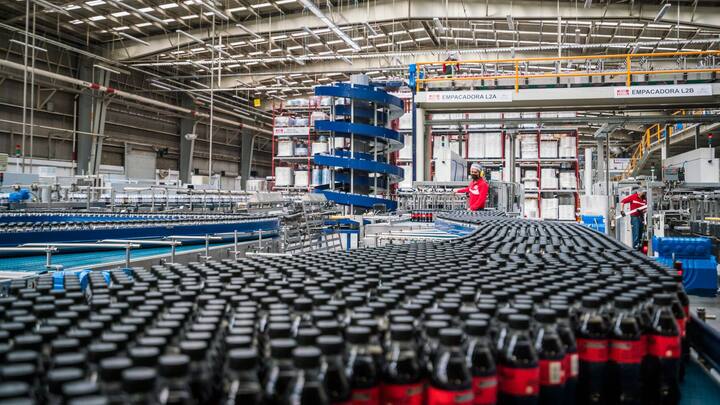 Coca-Cola-Abfüllanlage