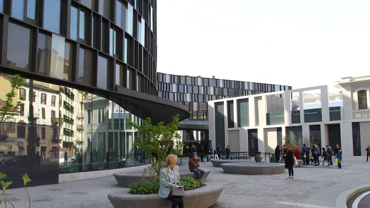 Hauptsitz von Lavazza in turin
