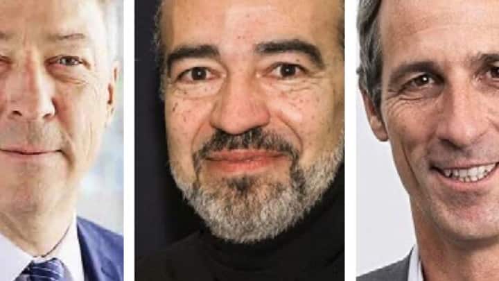 Jens Alder, Francisco Fernandez, Christoph Tonini (v.l.).