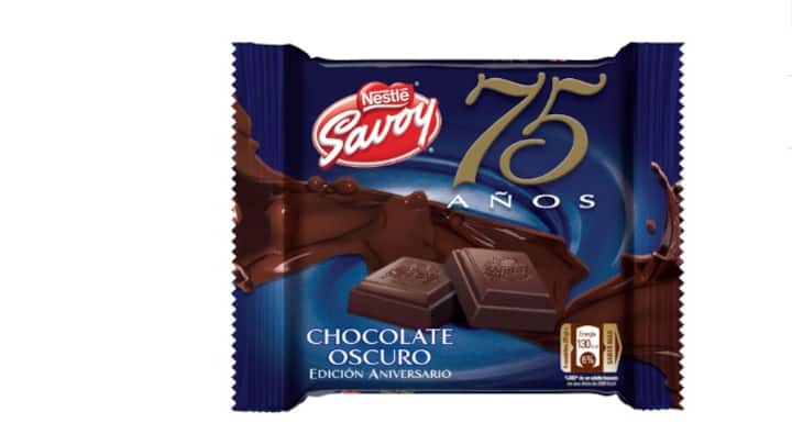 Jubiläumsschokolade Nestlé Venezuela