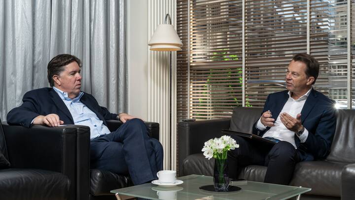 Paul Tucker und Dirk Schütz