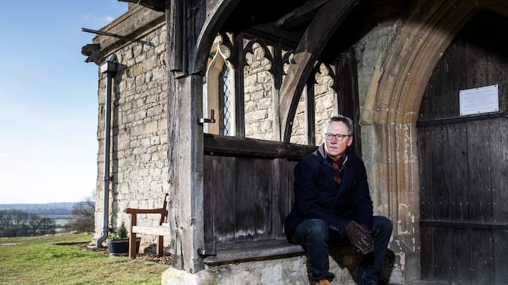 Oliver Zimmer, Swisse Professor of Modern European History, University College Oxford, photographed in Arsington, Oxfordshire, UK